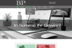 B.P. Neue Homepage